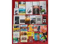 Folhetos publicitários e manuais de diversas marcas de fotografia