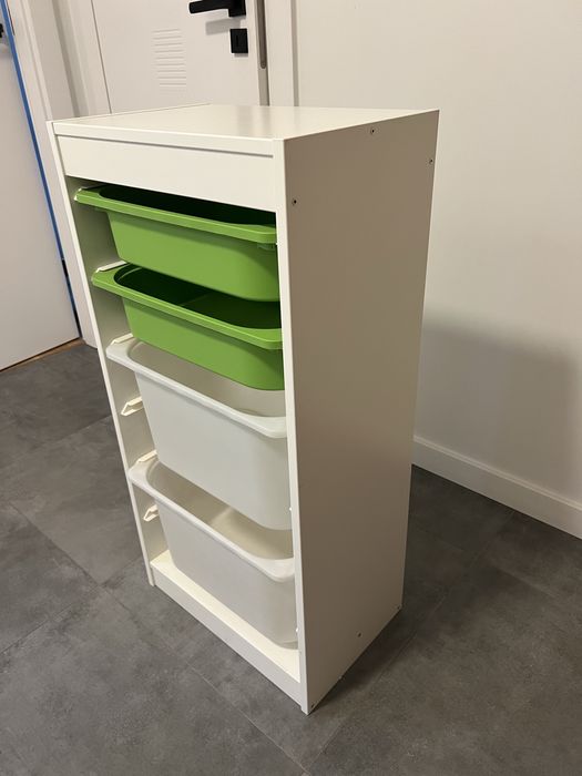 Ikea Trofast regal z pojemnikami bardzo dobry stan