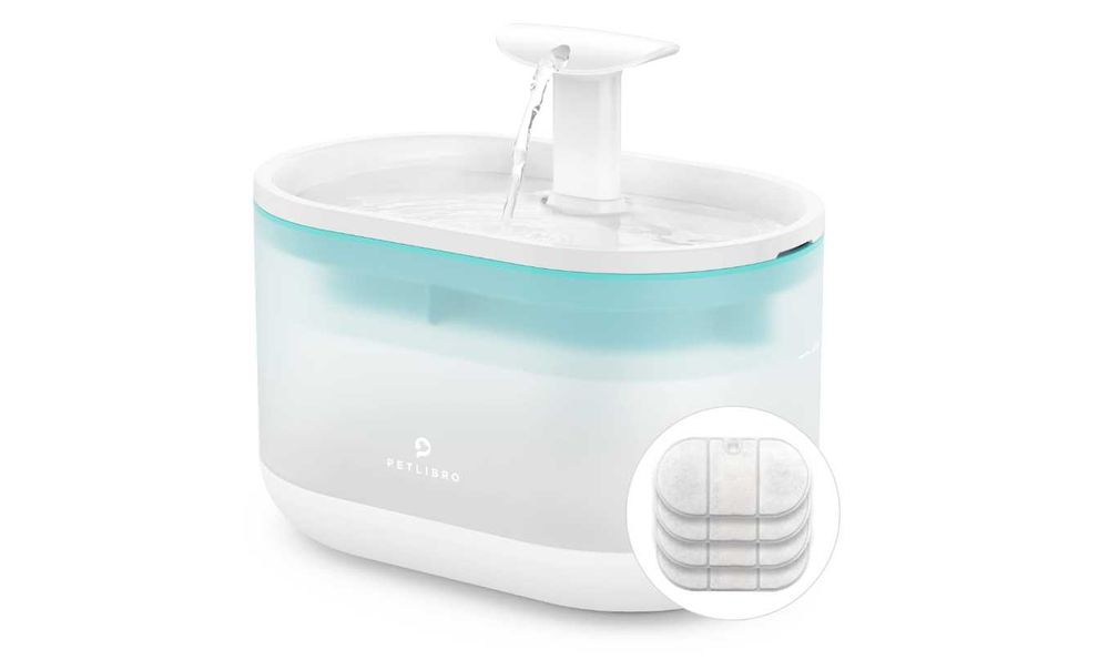 Poidło z fontanną Petlibro 2100 ml