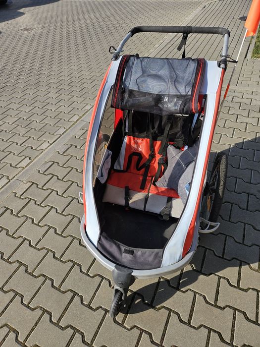 Przyczepka rowerowa WeeRide BUGGY GO 3w1 - doczepka, wózek i jogger
