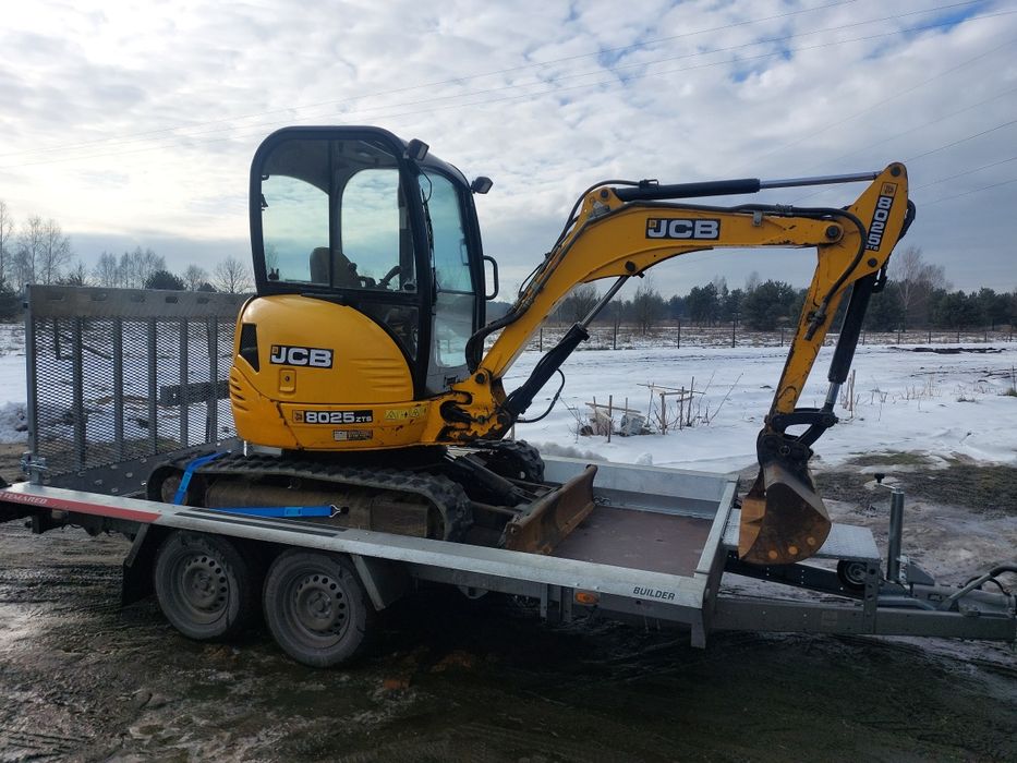 Usługi minikoparką