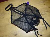 Lovehoney śliczny gorset siatka + stringi nowe 44-46