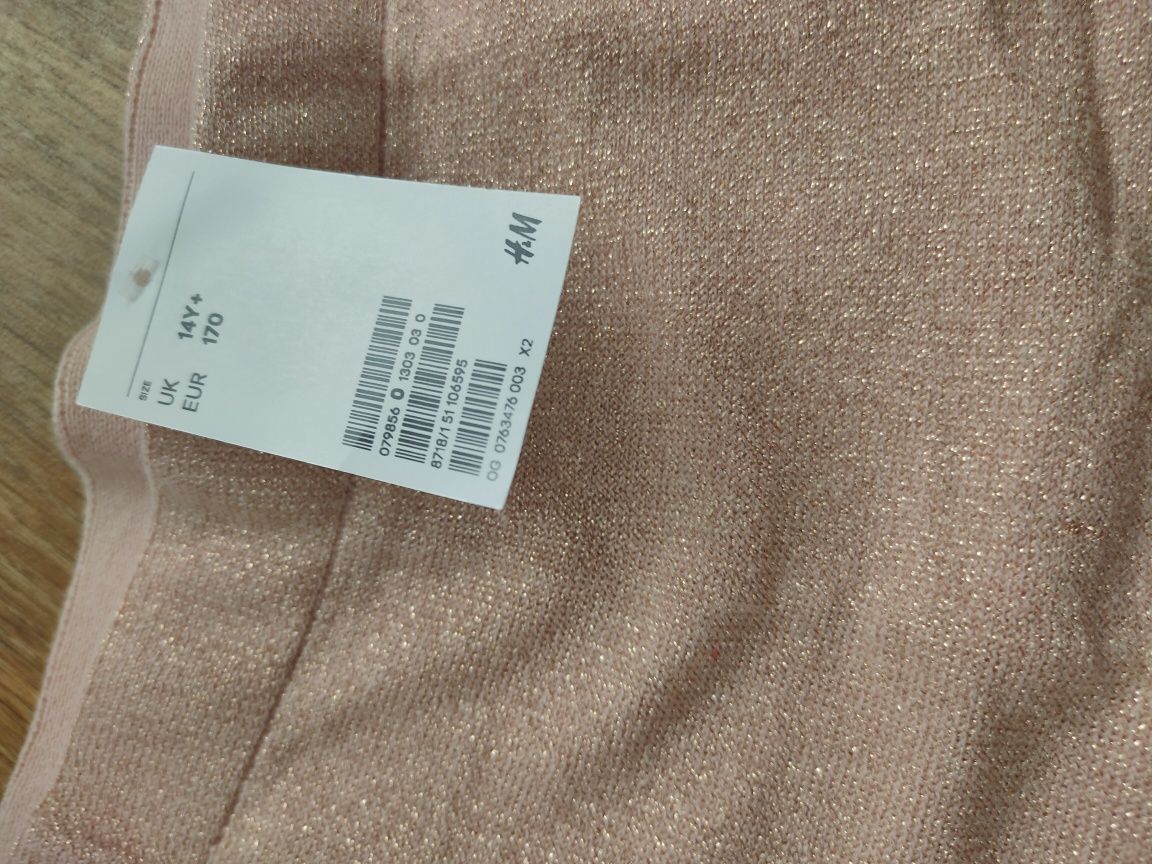 Юбка H&M c люрексом новая с биркой