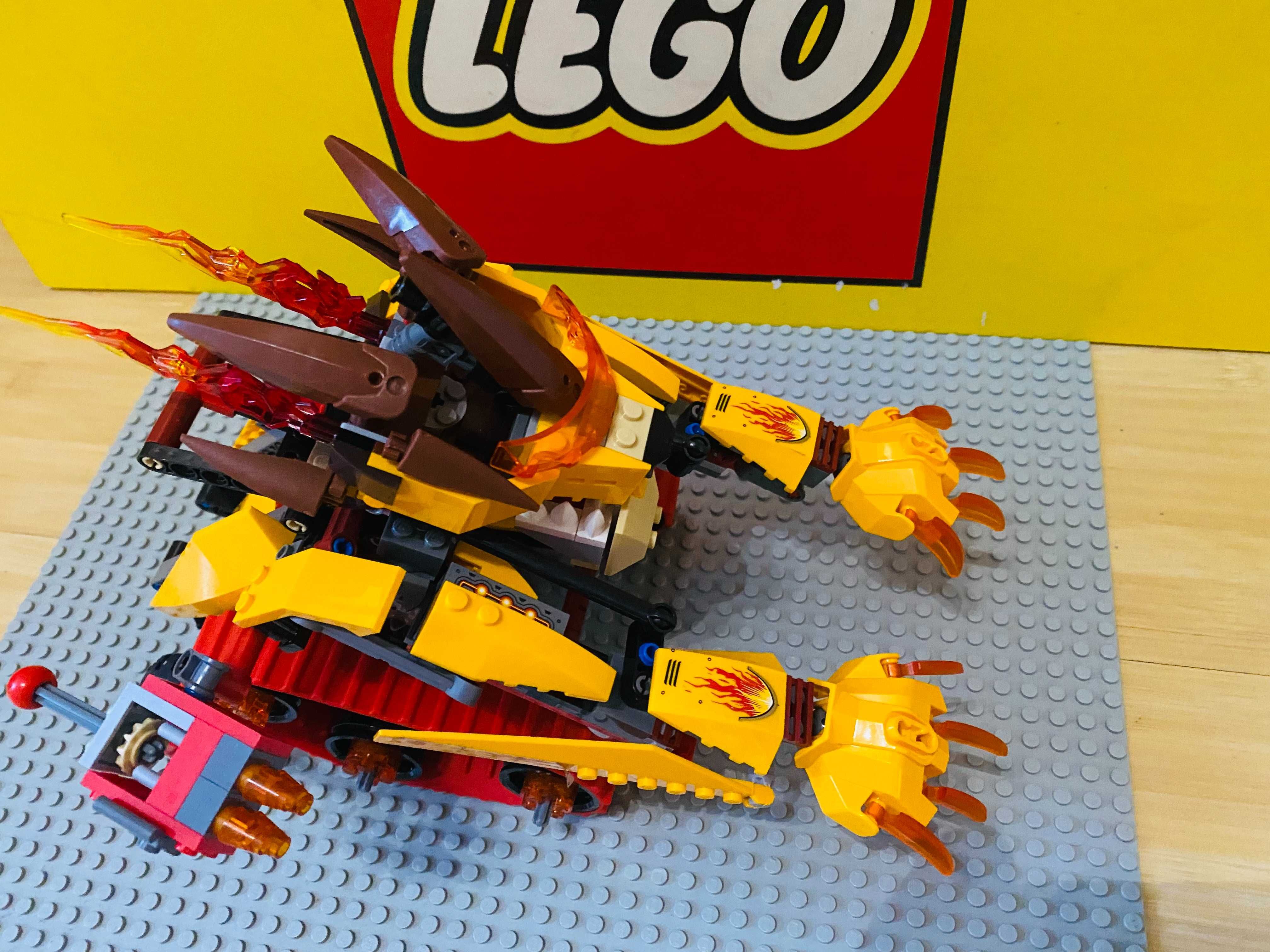 LEGO CHIMA 70144 LAVAL'S FIRE LION Ognisty Pojazd Lavala LEW klocki