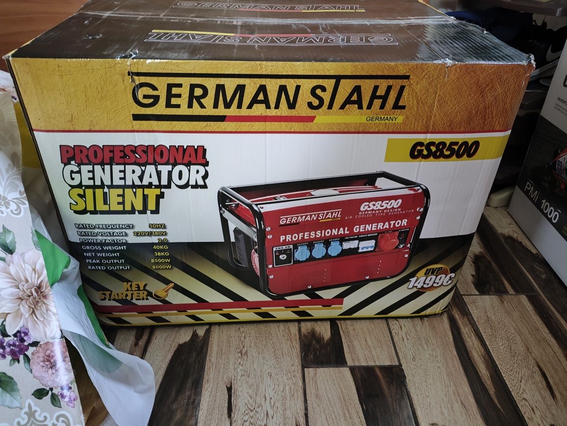 Високоякісний електрогенератор Stahl GS8500 генератор