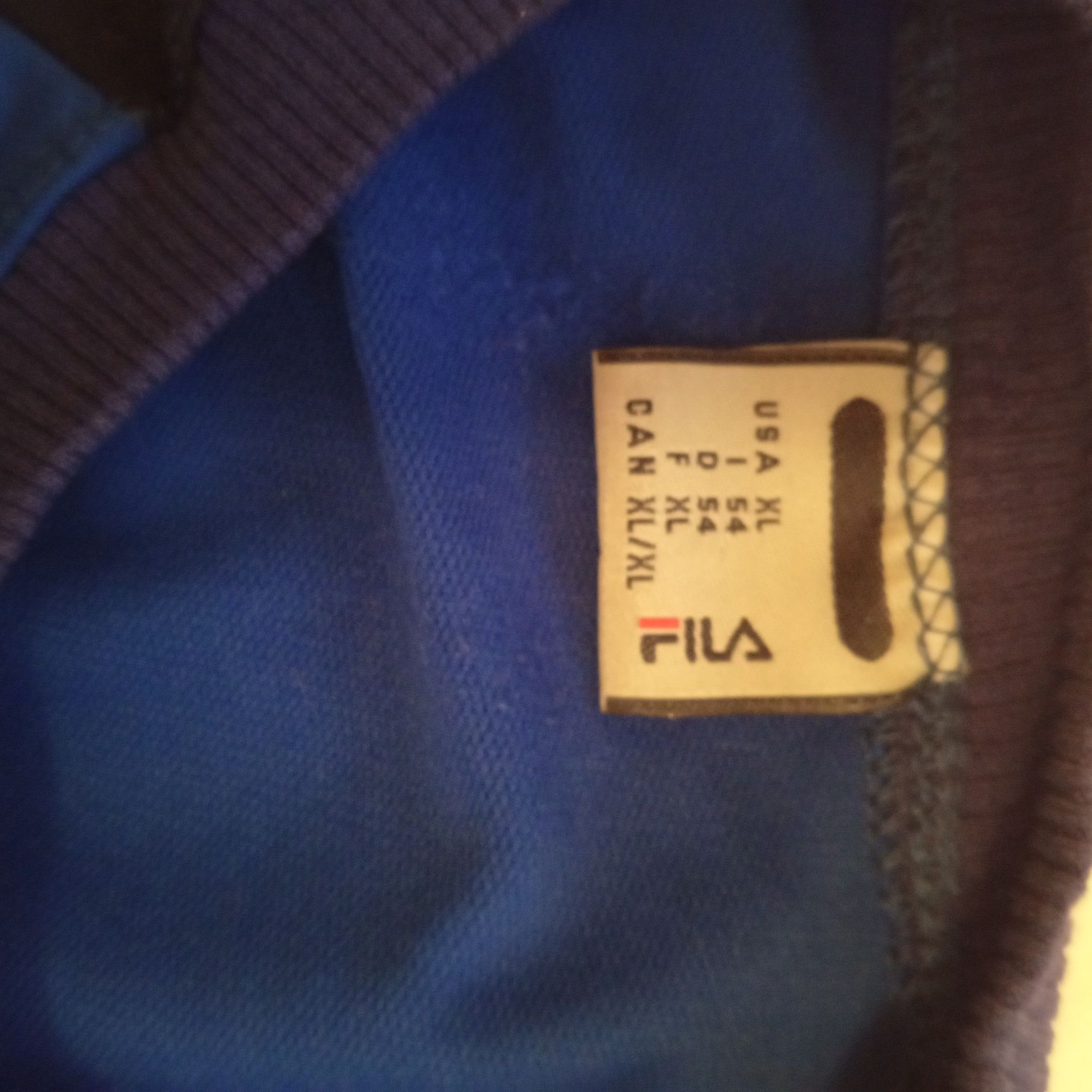 Кофта мужская. Оригинал Fila