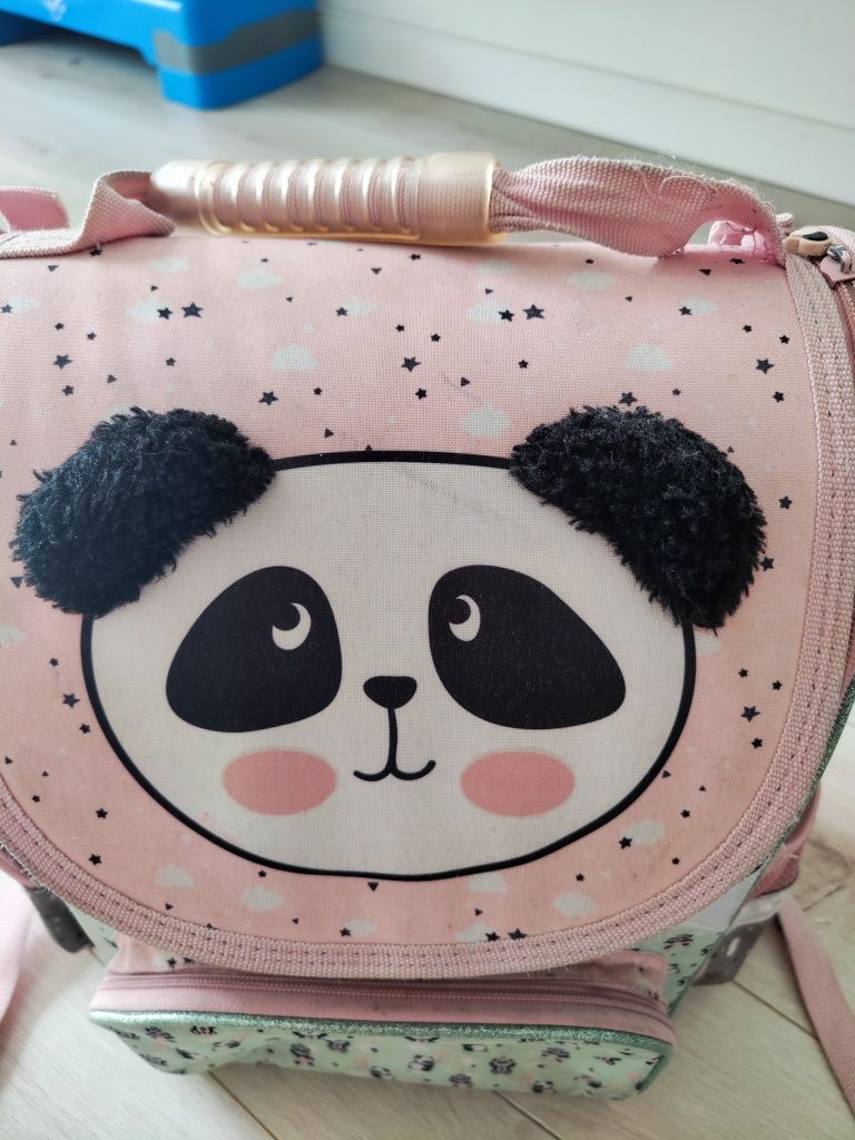 Oddam za darmo tornister dla dziewczynki panda