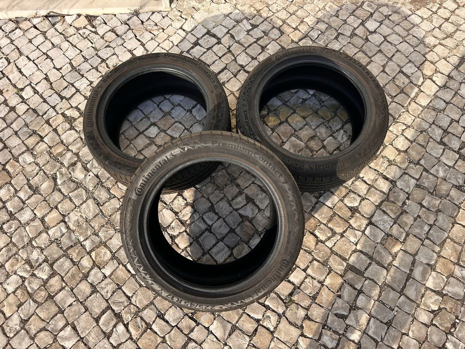 2x pneus comtinental premium contact sport 7 como novos