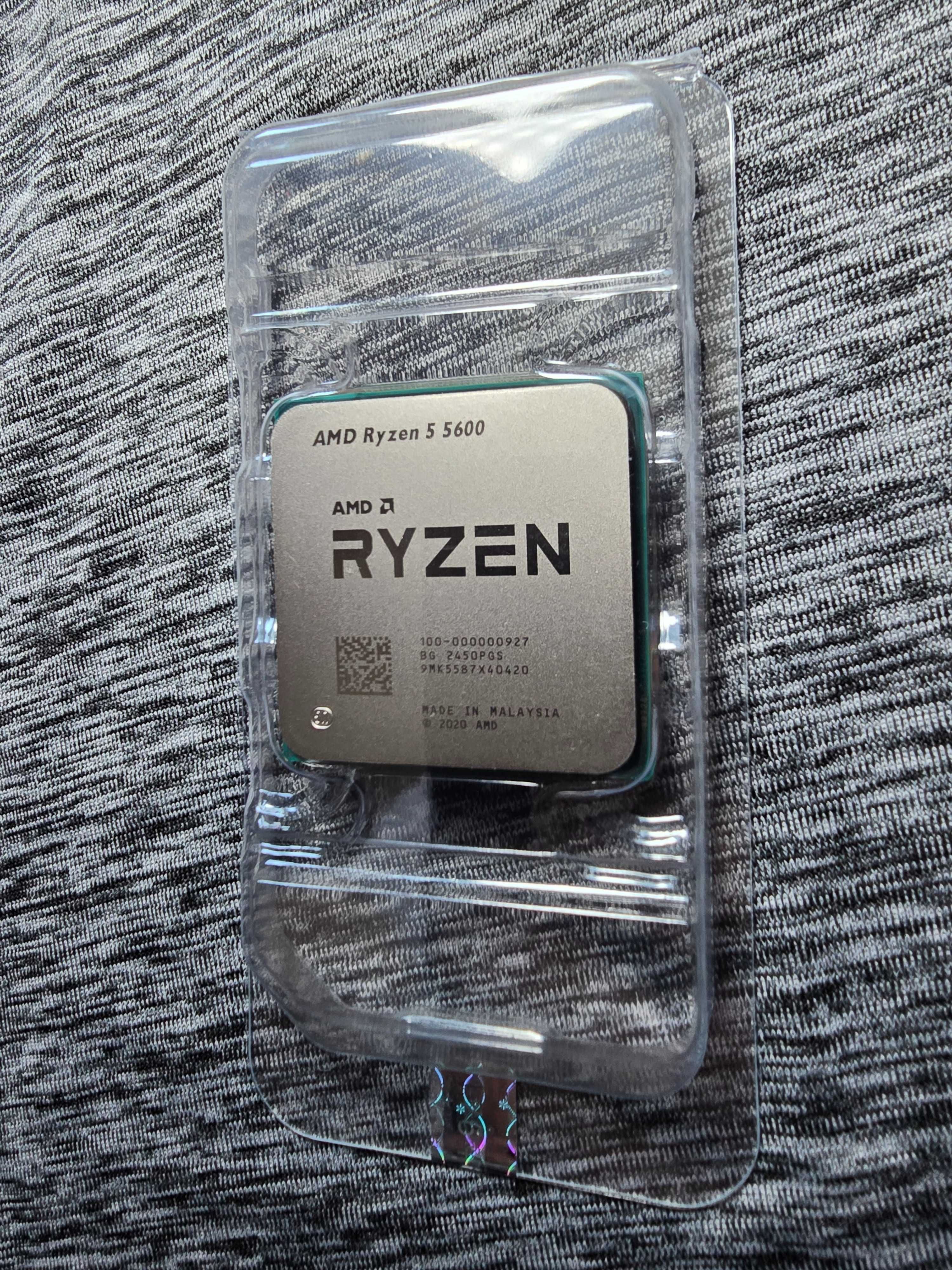 Ryzen 5 5600 AMD TRAY AM4 Нові процесори пломба