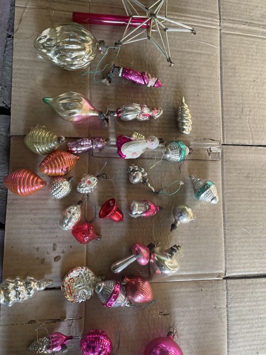 Елочные игрушки СССР