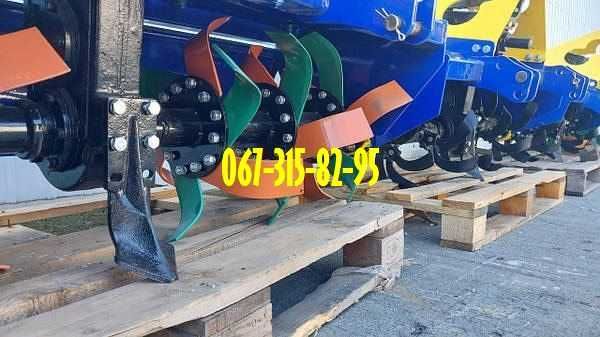 ФРЕЗА, Почвофреза ДТЗ ФН-1.5У - Усиленная - НОЖ БОМЕТ + Кардан