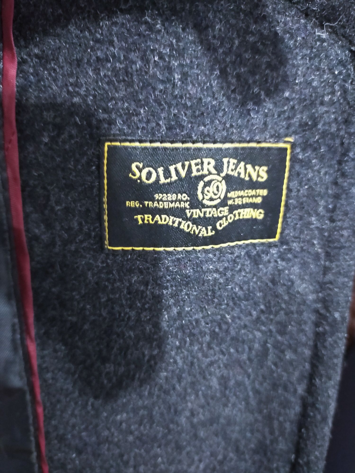 Elegancki płaszcz wełniany S Oliver