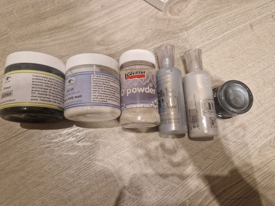 Zestaw mediów mixed media Scrapbooking