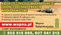 Najtaniej !!!    Wapno Nawozowe Węglanowe, Magnezowe,  Kreda Eco, luz!