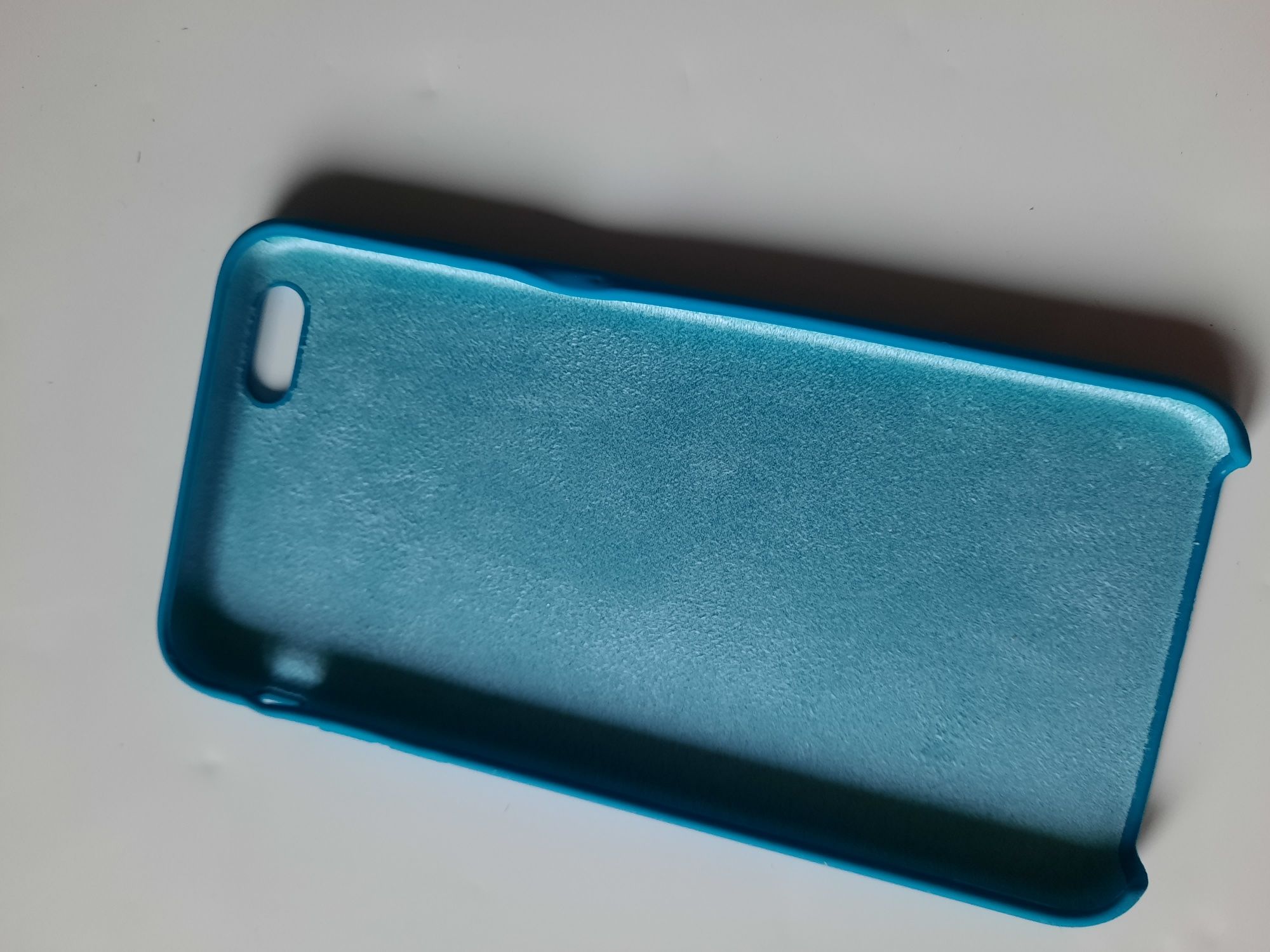 Etui na IPhone 6 plus/ 6s plus z mikrofibrą silikonowy