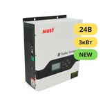 Гибридный инвертор MUST PV18-3024VPM, 3кВт !В наличии!