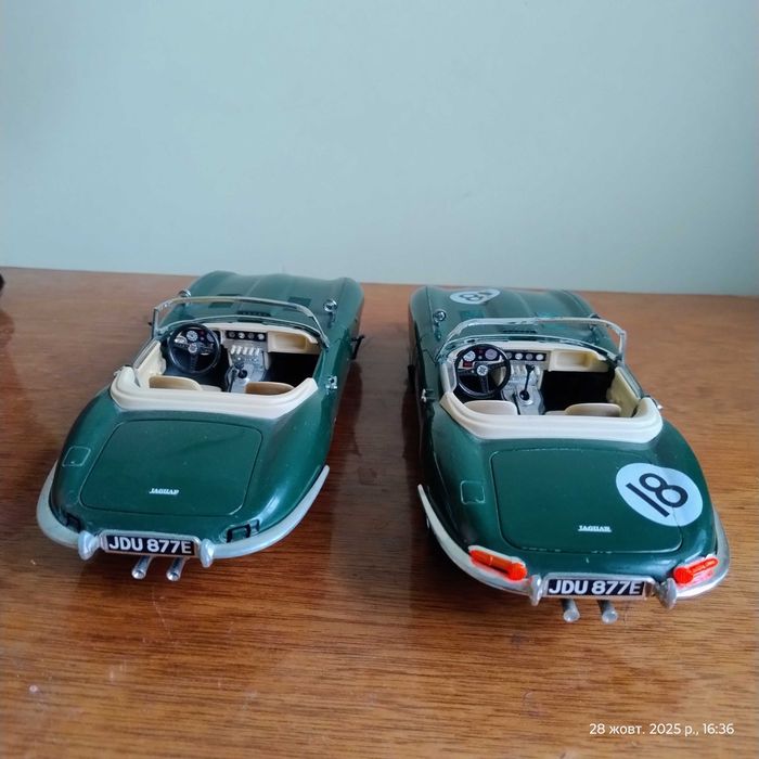 Масштабная модель Jaguar  1961  Bburago Italy    1 : 18