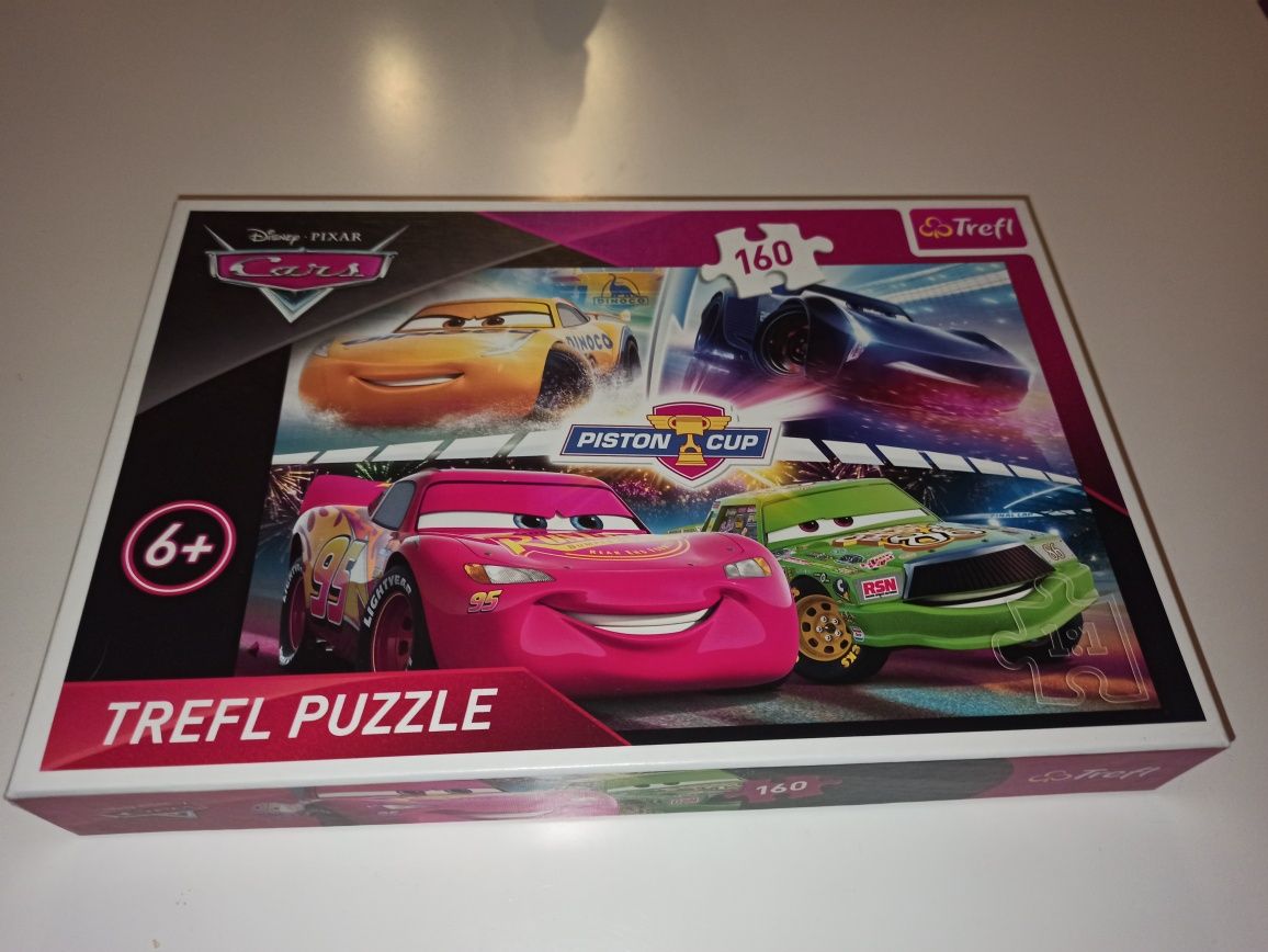 Trefl Puzzle Disney Cars 3 Zwycięski wyścig 160 el. 6+