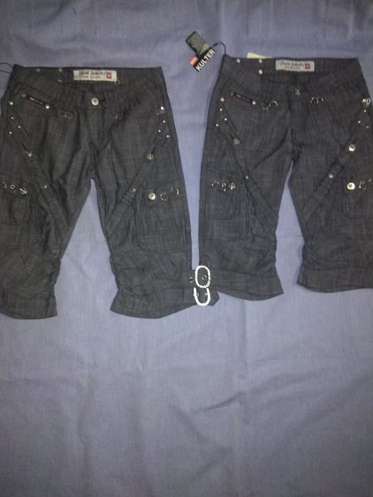 Женские бриджи новые, серого цвета