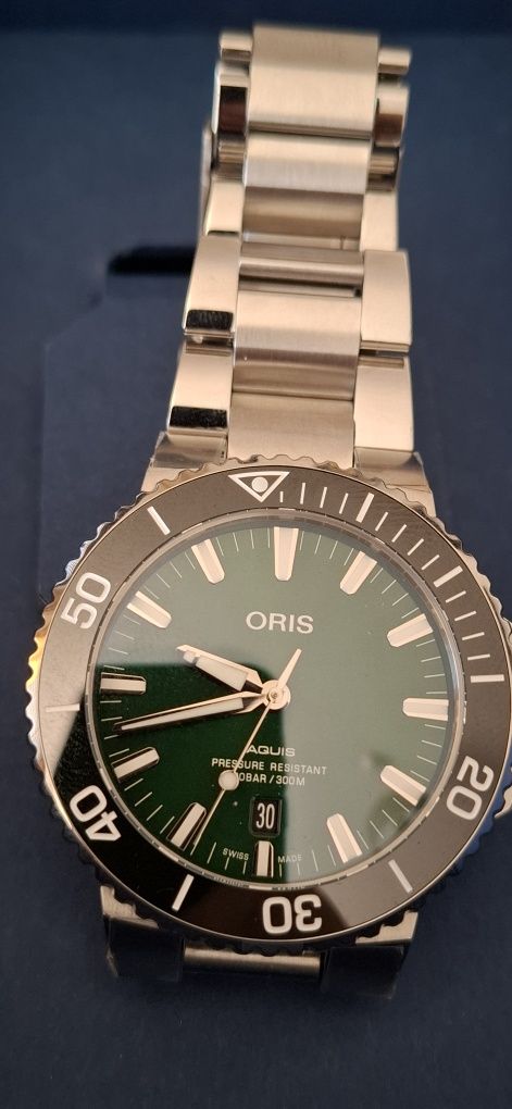 Relógio oris aquis automático daiver margulho