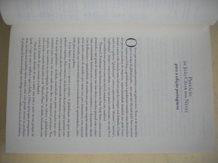 O Mundo é Plano de Thomas L. Friedman