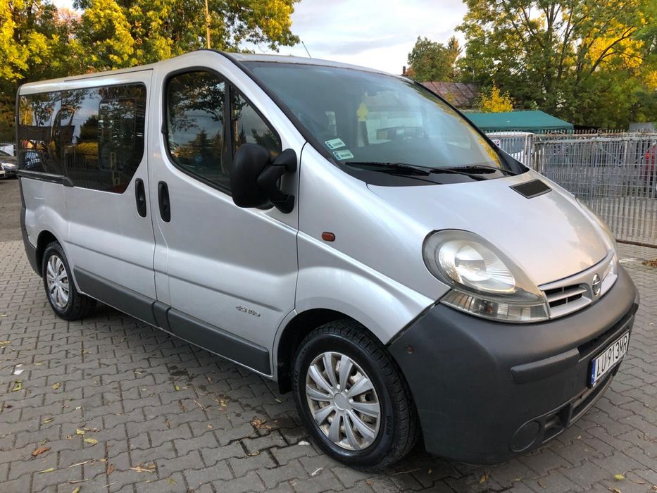 Nissan Primastar 2.5 DCI 140 KM 9 osob Hak 2005 rok stan Bdb