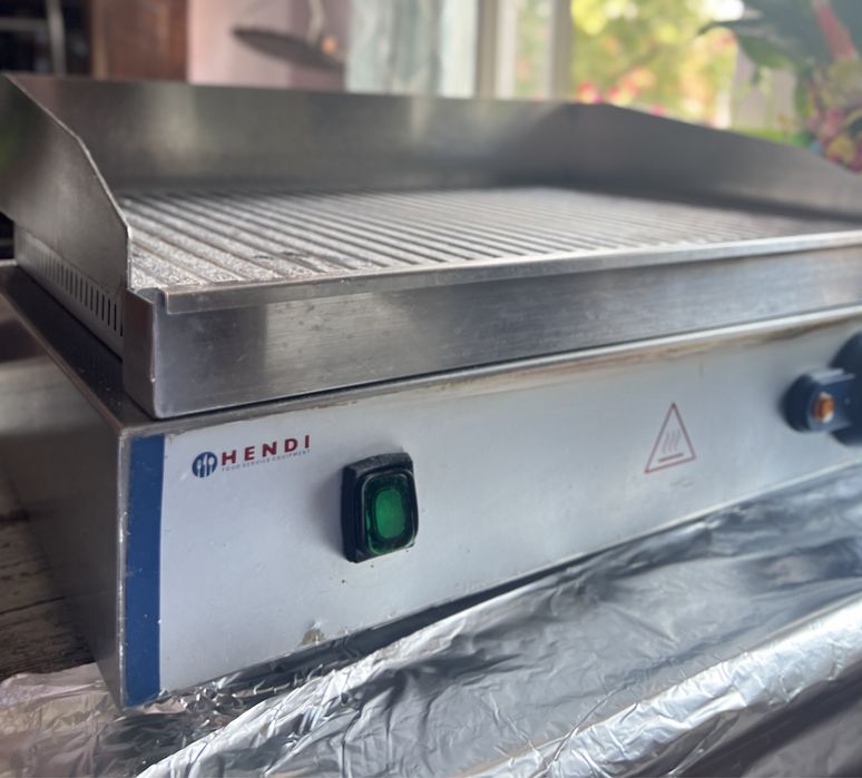 Hendi plyta gillowa ryflowana grill