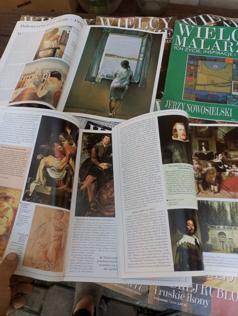 Gazeta Wielcy malarze zestaw 21 numerów kolekcje unikat oryginał