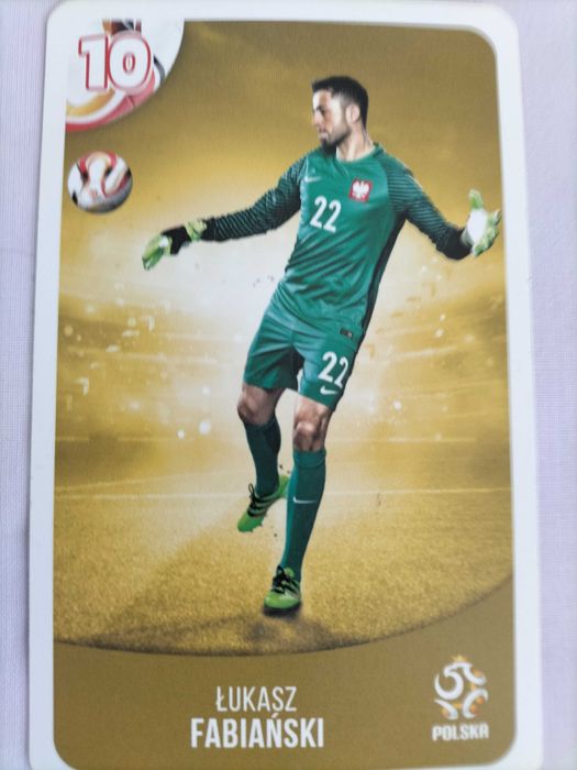 Sprzedam 12 kart pilkarzy polskich - Z EURO 2018 r. ! NOWE ! Okazja !