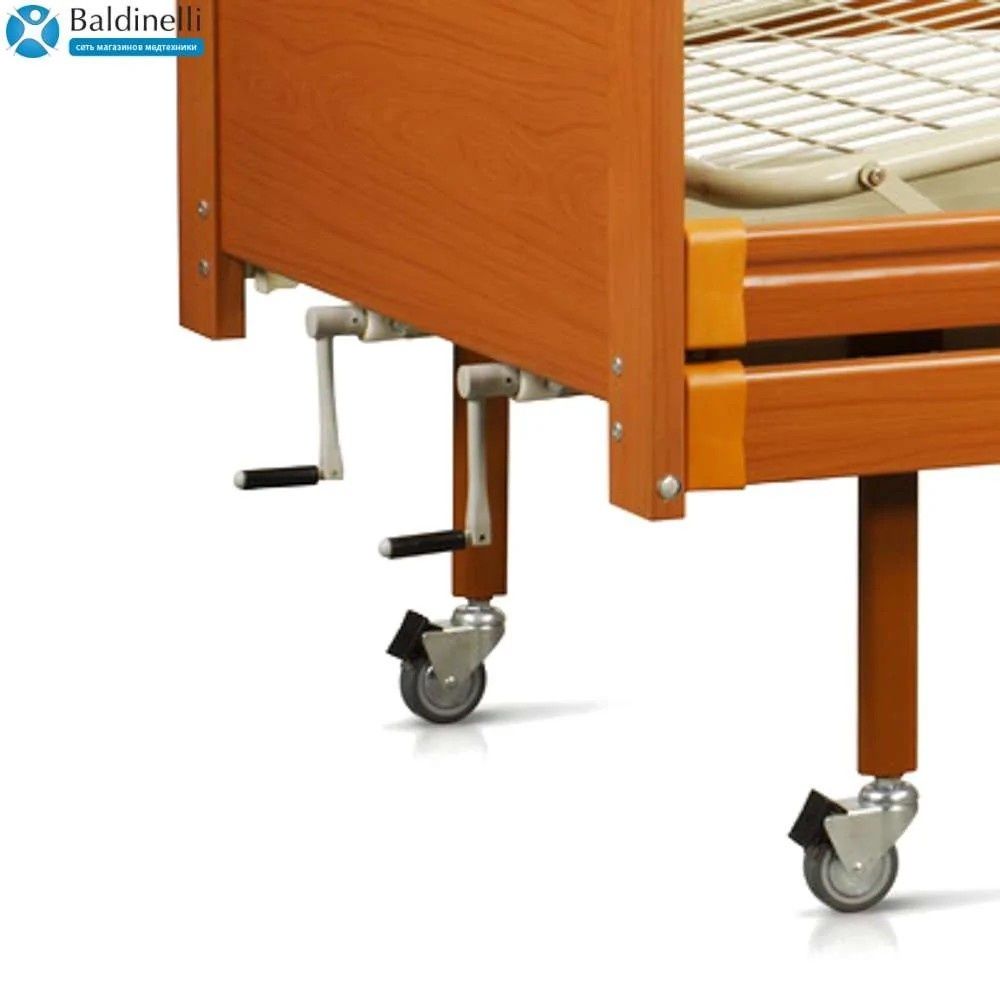 Медичне ліжко на колесах (4 секції) OSD-94 з антипродежневим матрацом