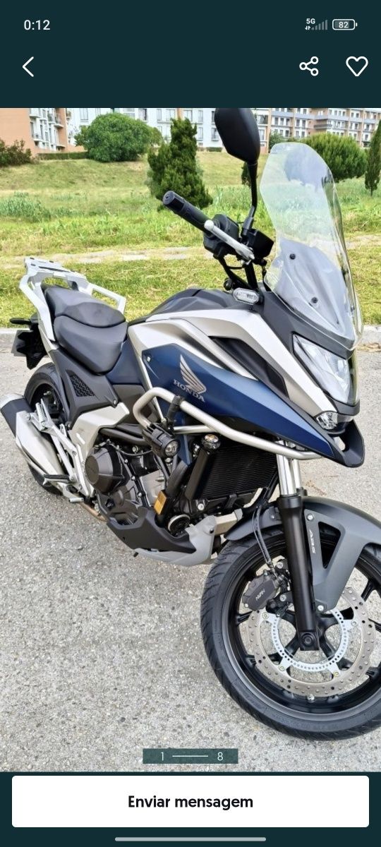 Nc750x top de linha