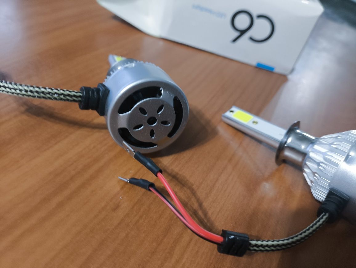 Lâmpadas H1 LED 6000K 150W: Branco Puro e Potência Extrema para Seu Ve