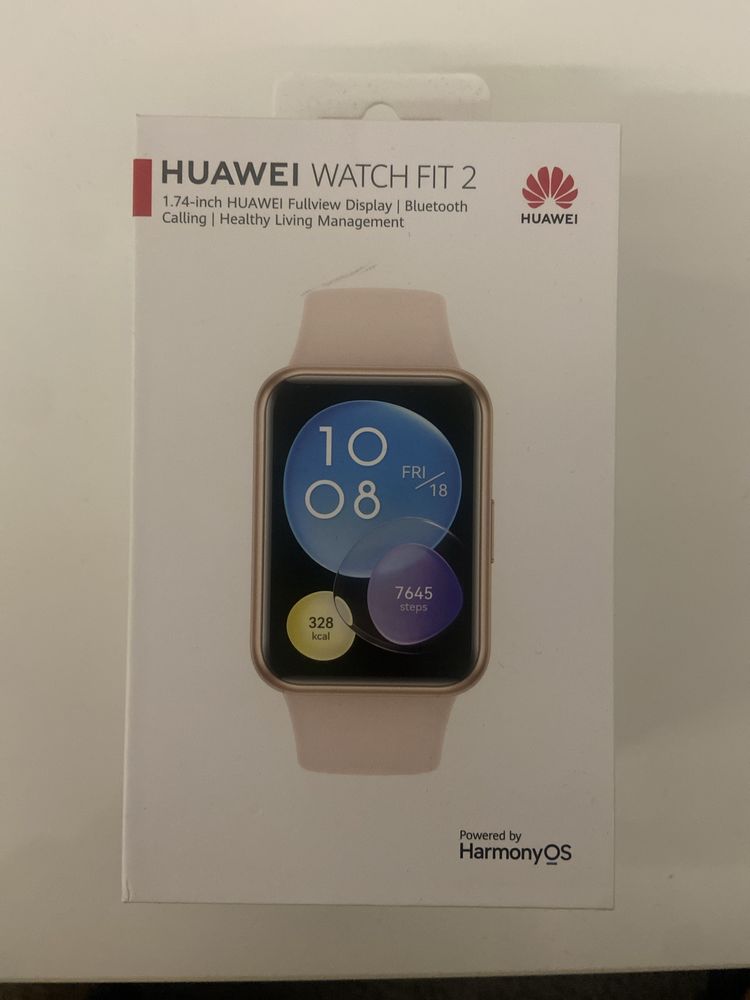 Huawei watch fit 2 różowy smartwatch