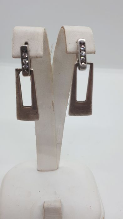 Серебряный серьги 875пр.,925пр.