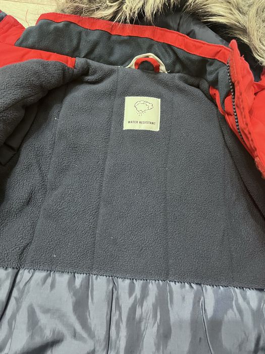 Парка термо куртка h&m 104+6 зима-холодна осінь