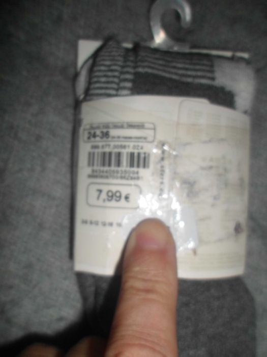 2 pares de meia calças  novas com etiqueta para bebe