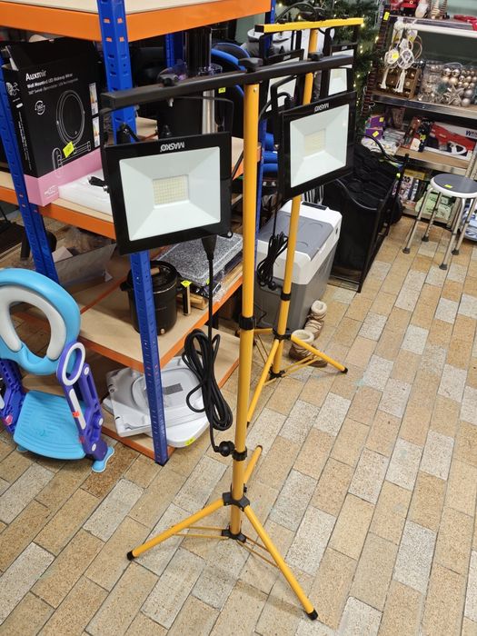 Naświetlacz budowlany Masko 2x50W, 5 m przewodu porządny