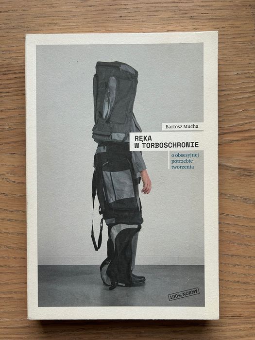 Książka Ręka w torboschronie, Bartosz Mucha, nowa nieużywana design