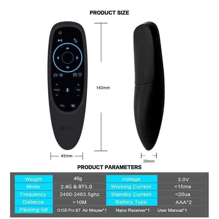 Pilot Bluetooth Androidtv,pc,ps4,android box