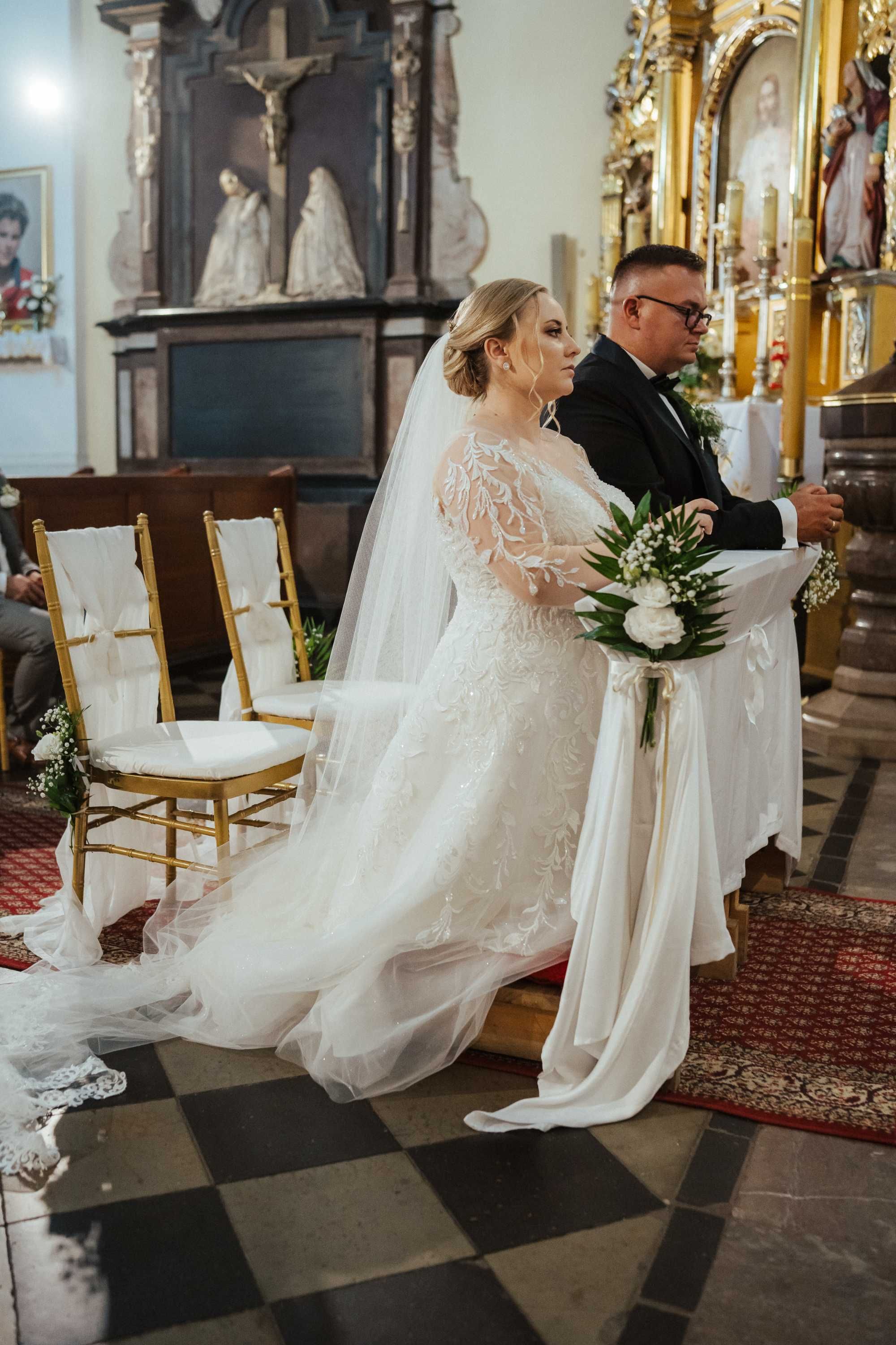 Wypożyczalnia dekoracji Złota ścianka dekoracyjna Ledony Cyfry