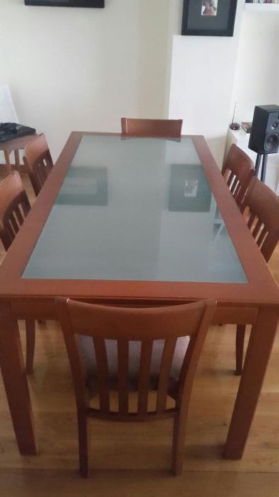 Mesa de jantar + 8 cadeiras ( Interforma ) qualidade superior