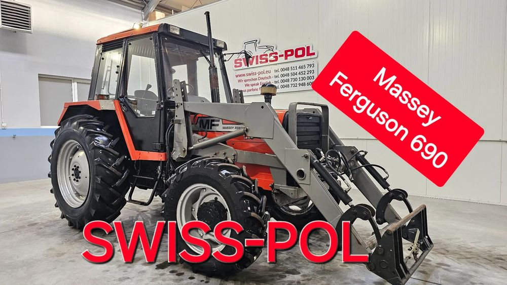 Massey Ferguson 690 Ładowacz Mechaniczny Massey 4235 Massey 398 Pronar Zetor ursus 4512  Posiadamy Transport zobzcz Film Ceres Celtis Farmer 307 Foton Arbos
