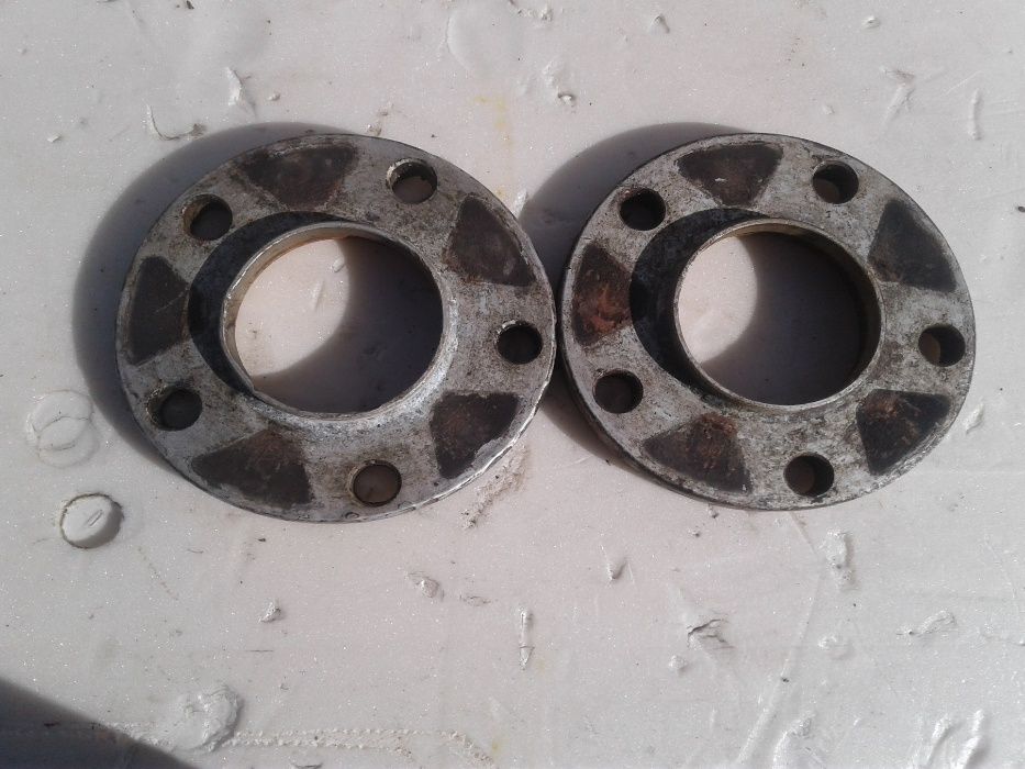 2 Dystansy Aluminiowe BMW 5x120 2x 18mm Długie 10xŚruby 60mm Oxydowane