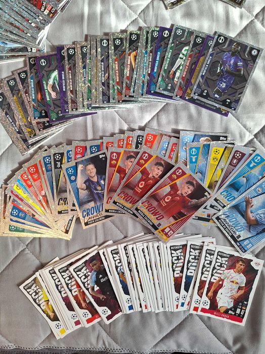 Karty Topps Match Attax extra 2024/2025 różne,crowd, x faktor, limited