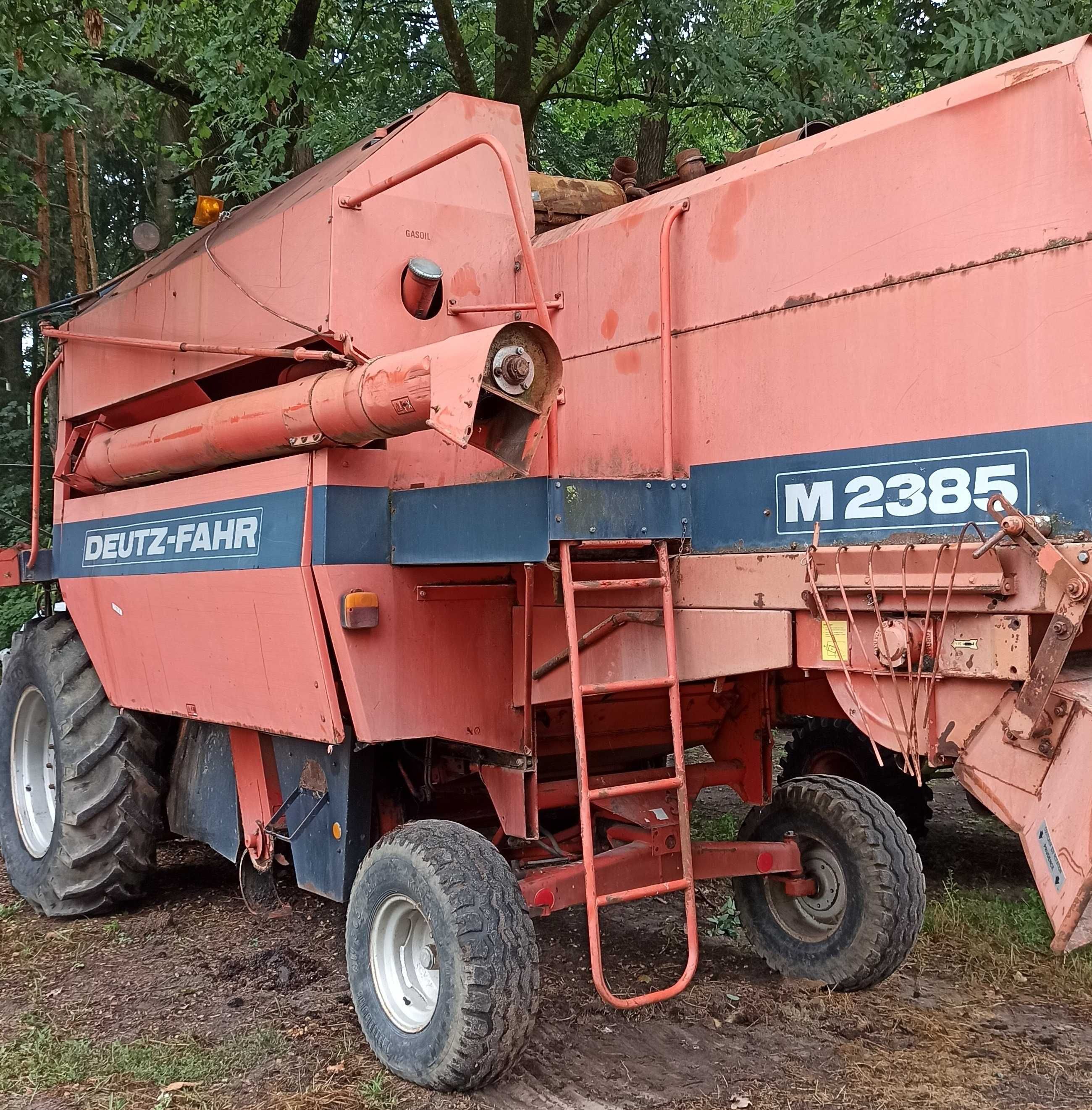 Deutz Fahr 2385 heder 3,6 m sieczkarnia