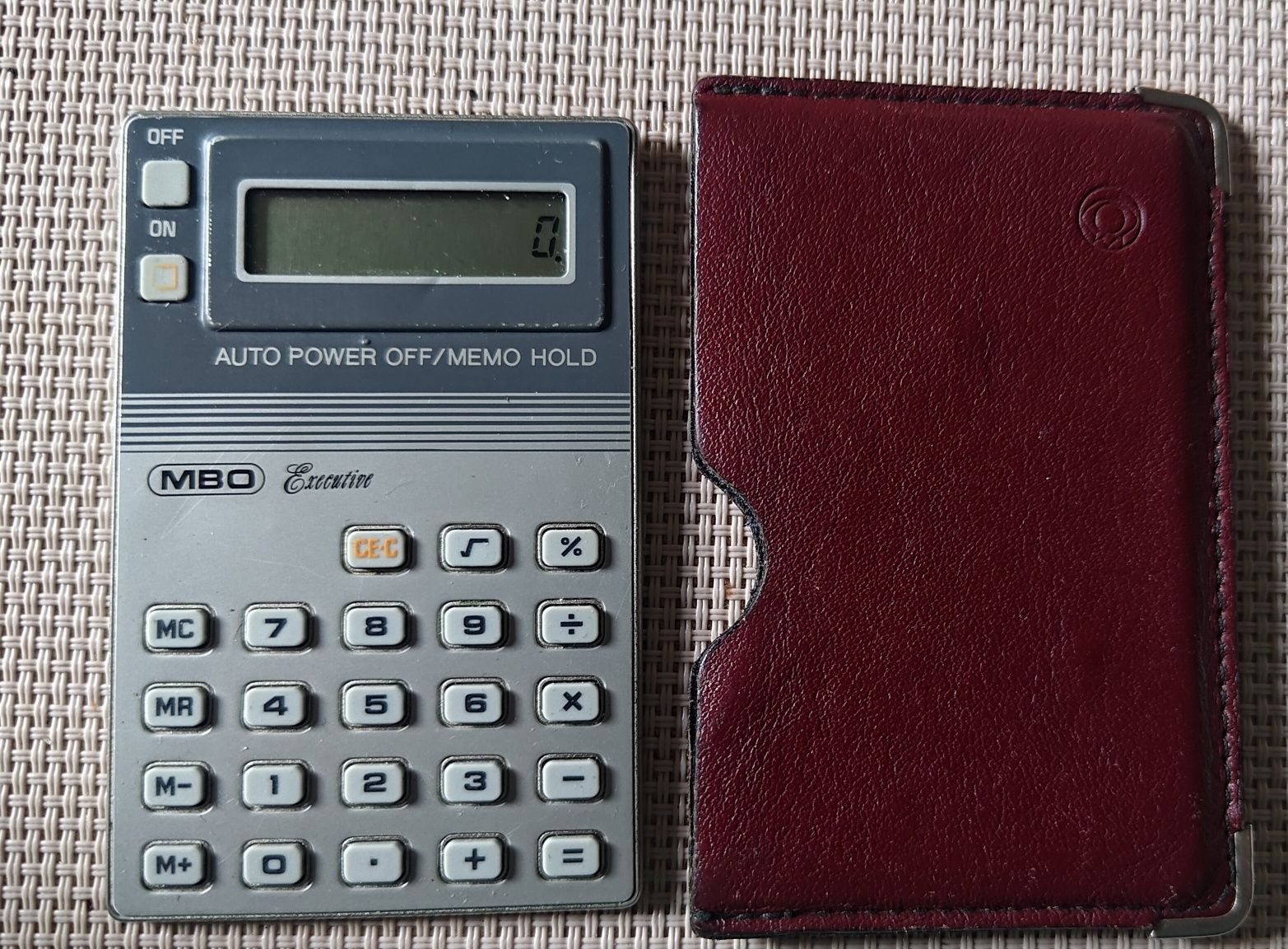 mikro kalkulator Mbo Executive made in Japan