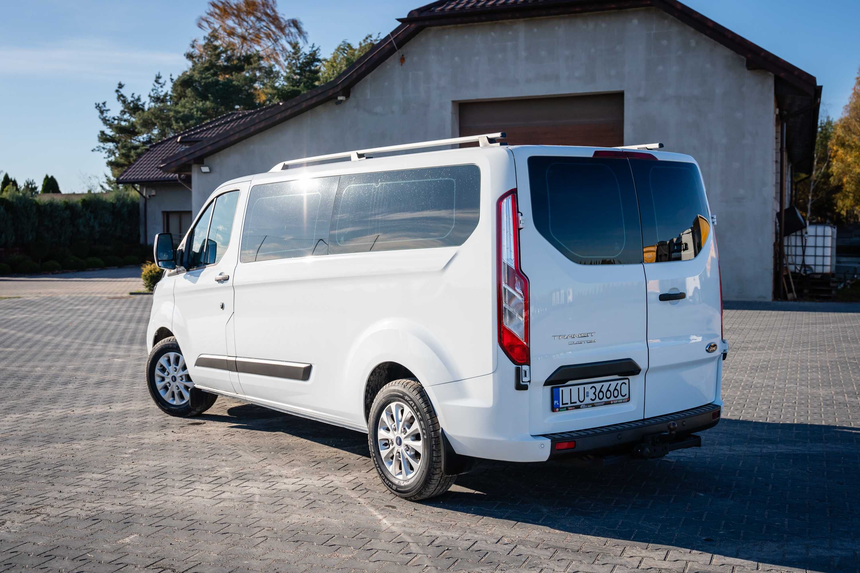 Bus 9-osobowy Wynajem do Wynajęcia Ford Transit Custom