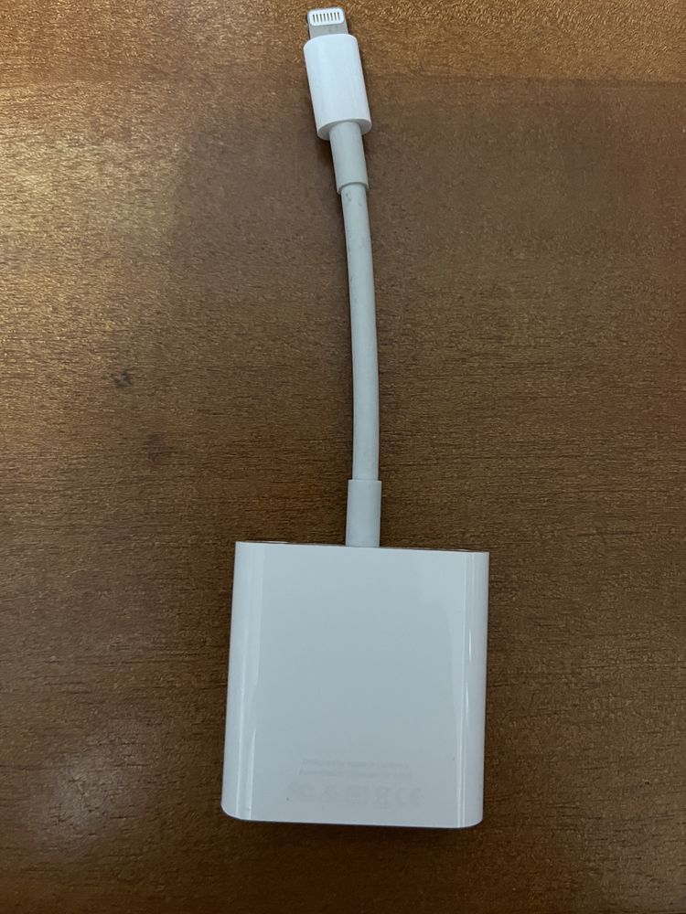 Adaptador apple lighting para usb