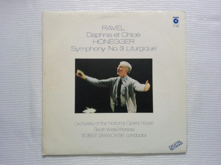 LP/ Ravel Daphnis Et Chloe/Honneger Symphony No.3