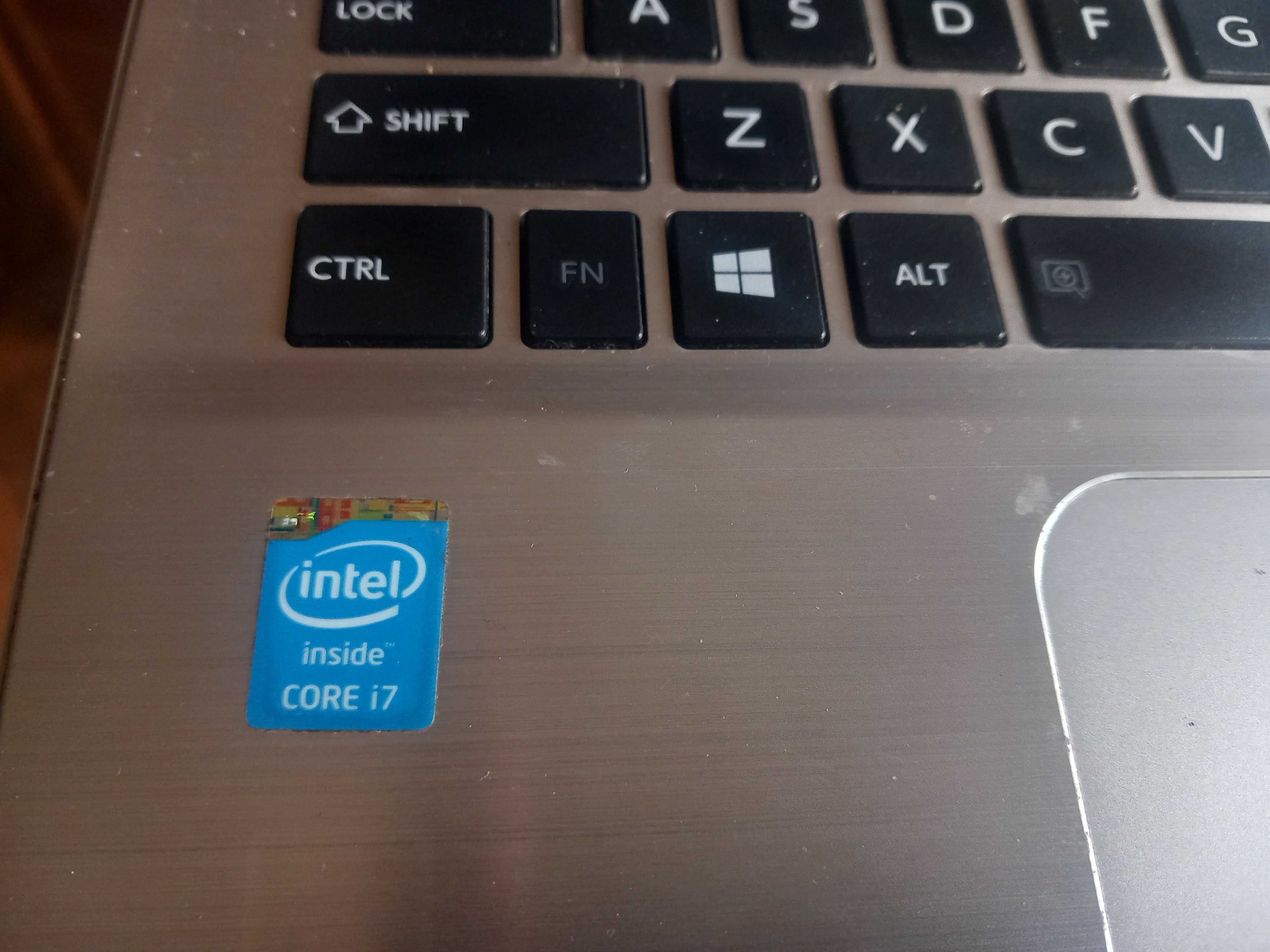 Toshiba laptop na części